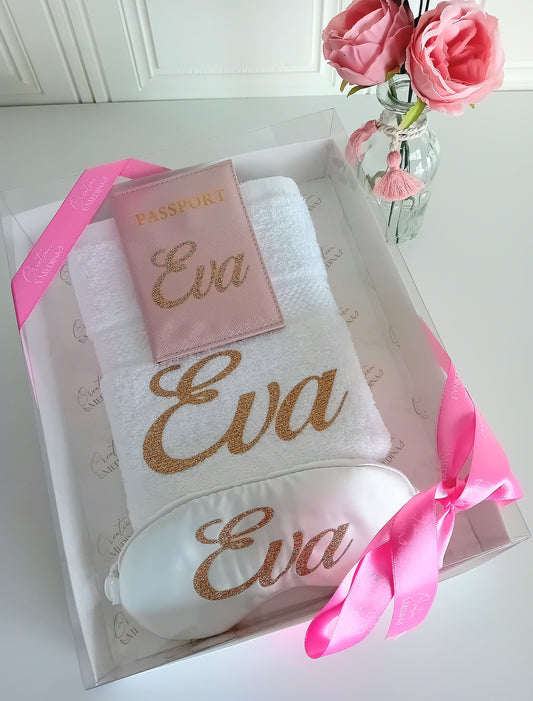 Coffret bain + protège passeport